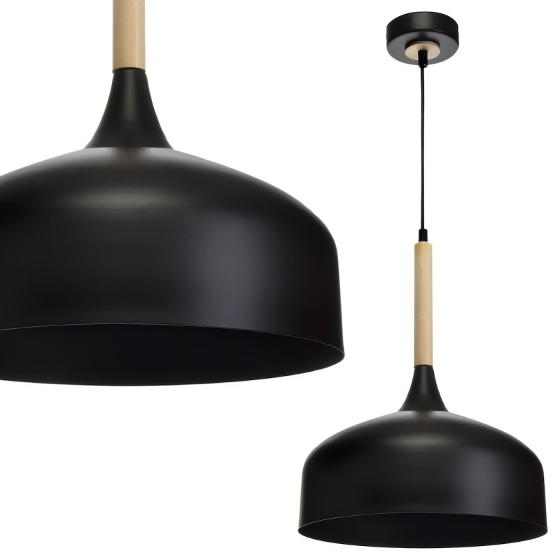 Lampa wisząca TAYLOR BLACK 1xE27 60W Lampa wisząca TAYLOR BLACK 1xE27 60W