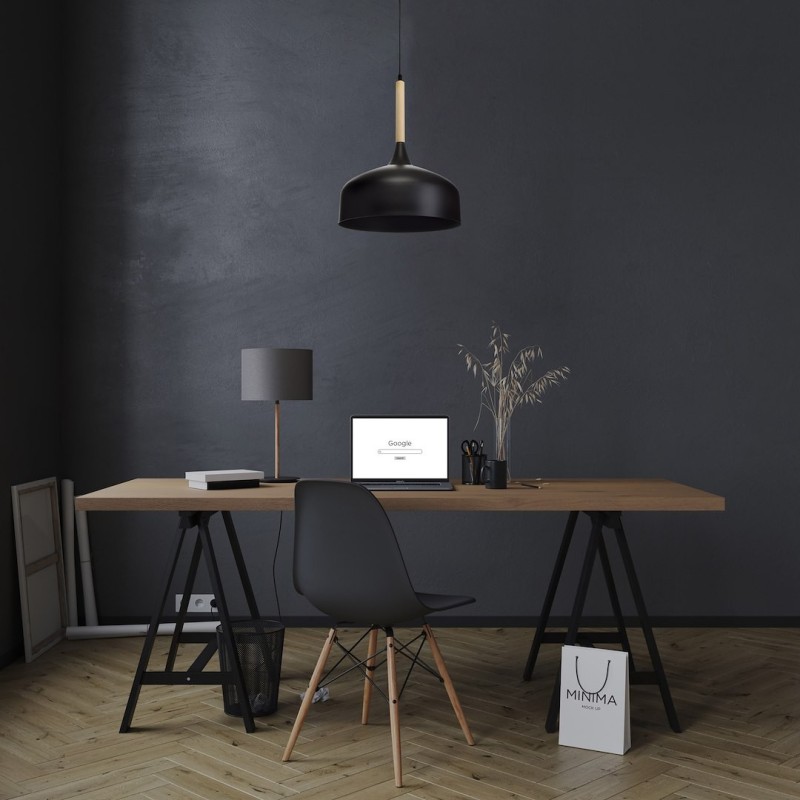 Lampa wisząca TAYLOR BLACK 1xE27 60W Lampa wisząca TAYLOR BLACK 1xE27 60W