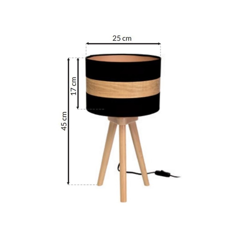 Lampka stołowa TERRA 1xE27 Lampka stołowa TERRA 1xE27