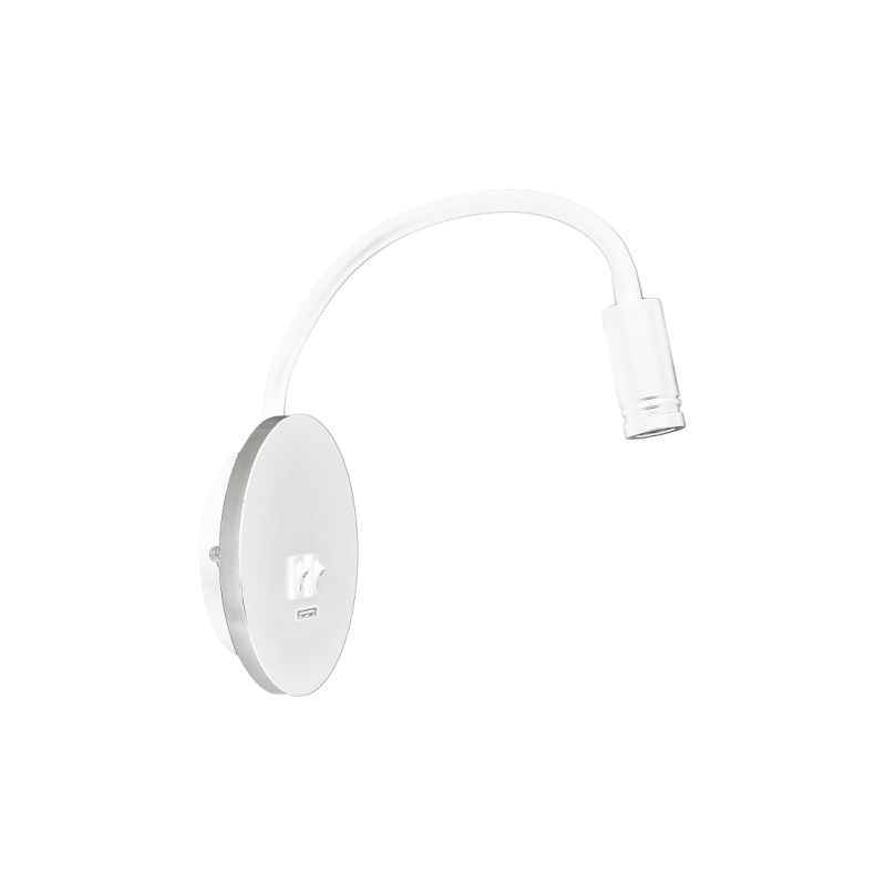 Lampka nocna BASE 8W+2W WHITE Lampka nocna BASE 8W+2W WHITE
