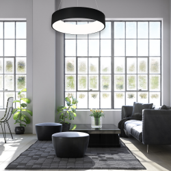 Lampa wisząca OHIO BLACK 40W LED 3000K-4000K Lampa wisząca OHIO BLACK 40W LED 3000K-4000K