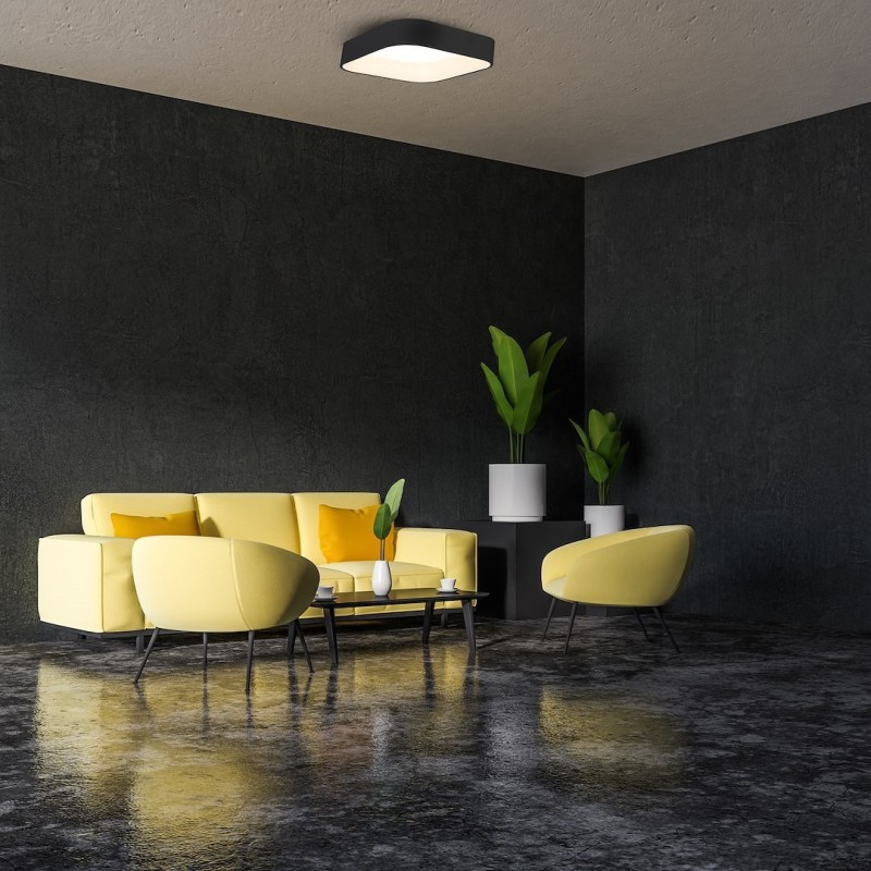 ASTRO BLACK Deckenleuchte 40W LED 3000K-4000K ASTRO BLACK Deckenleuchte 40W LED 3000K-4000K