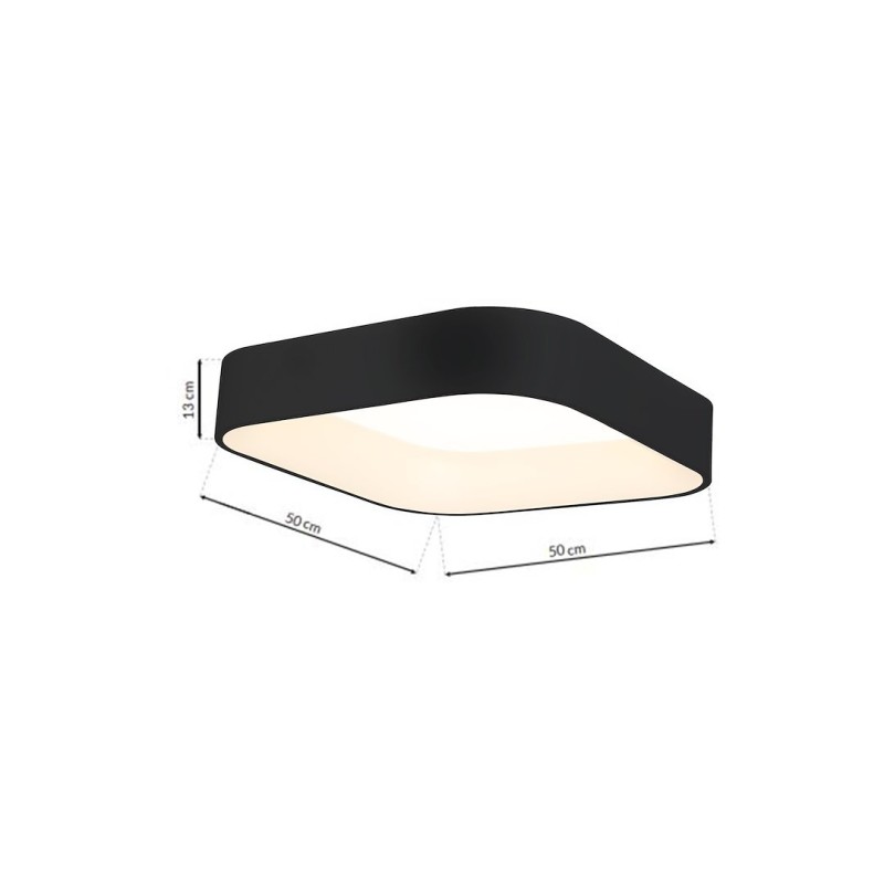Plafon ASTRO BLACK 40W LED 3000K-4000K Plafon ASTRO BLACK 40W LED 3000K-4000K