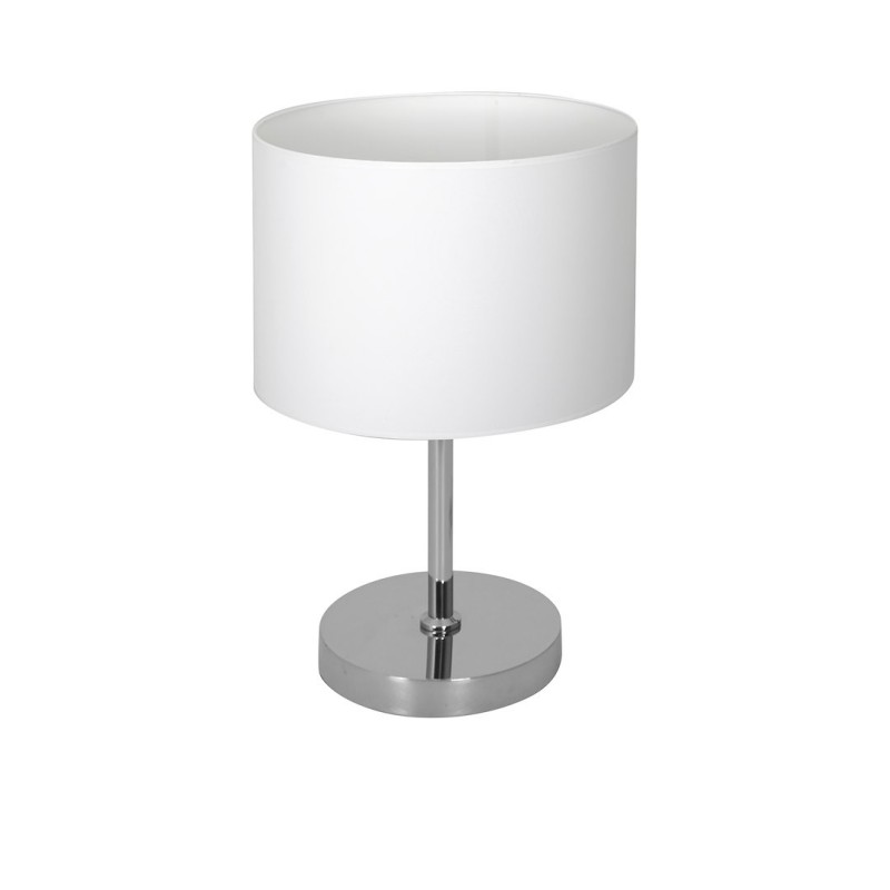 Lampka stołowa CASINO WHITE/CHROME 1xE27 Lampka stołowa CASINO WHITE/CHROME 1xE27