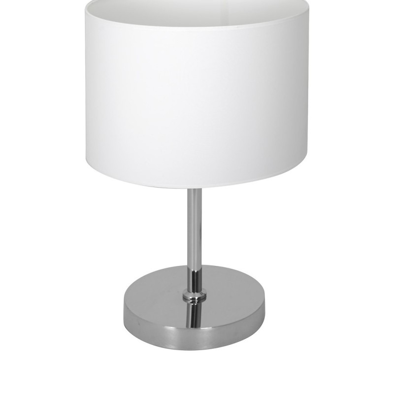 Lampka stołowa CASINO WHITE/CHROME 1xE27 Lampka stołowa CASINO WHITE/CHROME 1xE27