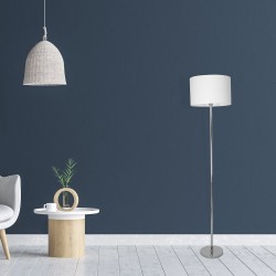 Lampa stojąca Casino 1xE27 Biały / Chrom Lampa stojąca Casino 1xE27 Biały / Chrom