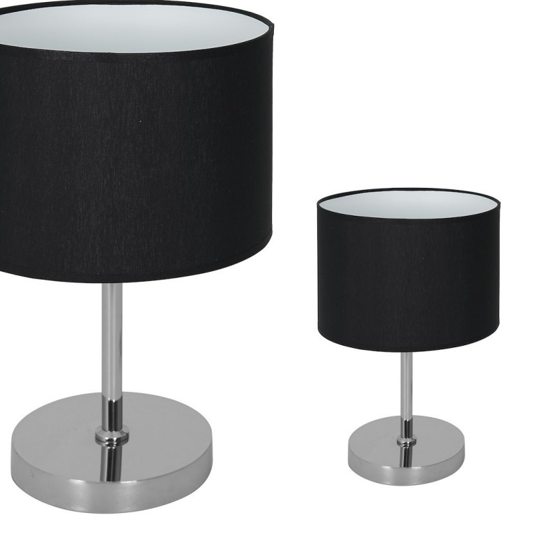 Lampka stołowa CASINO BLACK/CHROME 1xE27 Lampka stołowa CASINO BLACK/CHROME 1xE27