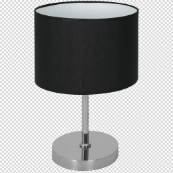 Lámpara de mesa CASINO NEGRO/CROMO 1xE27 Lámpara de mesa CASINO NEGRO/CROMO 1xE27