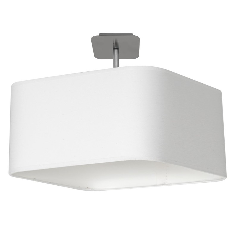 Lampa podsufitowa Napoli 1xE27 Biały / Chrom Lampa podsufitowa Napoli 1xE27 Biały / Chrom