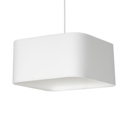 Lampa wisząca NAPOLI WHITE/CHROME 1xE27 Lampa wisząca NAPOLI WHITE/CHROME 1xE27
