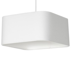 Lampa wisząca NAPOLI WHITE/CHROME 1xE27 Lampa wisząca NAPOLI WHITE/CHROME 1xE27