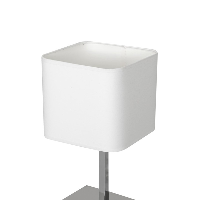 Lampka stołowa NAPOLI WHITE/CHROME 1xE27 Lampka stołowa NAPOLI WHITE/CHROME 1xE27