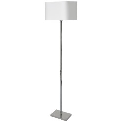 Lampa stojąca Napoli 1xE27 Biały / Chrom Lampa stojąca Napoli 1xE27 Biały / Chrom