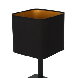 Lampka stołowa NAPOLI BLACK/GOLD 1xE27 Lampka stołowa NAPOLI BLACK/GOLD 1xE27