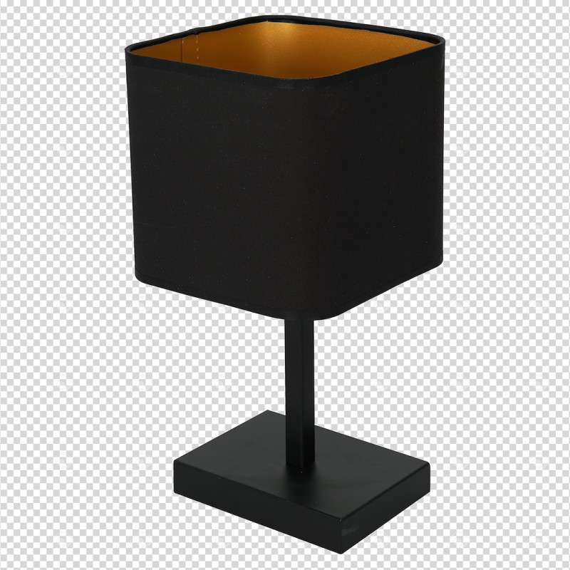 Lampka stołowa NAPOLI BLACK/GOLD 1xE27 Lampka stołowa NAPOLI BLACK/GOLD 1xE27