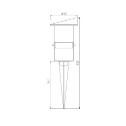 Vilo Garden Spotlight 1xGU10 IP65 Vilo Garden Spotlight 1xGU10 IP65