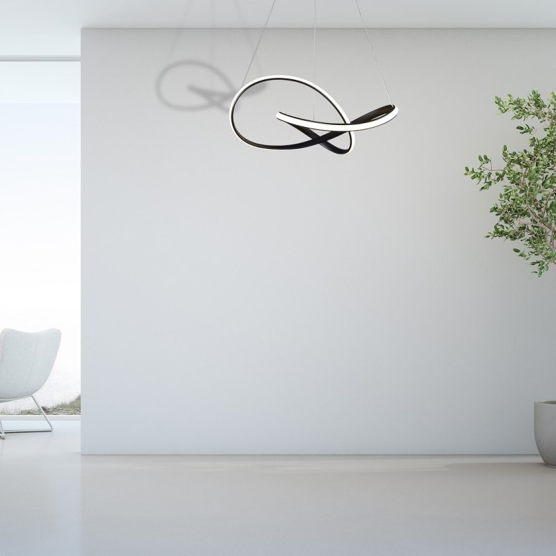 CAPPIO BLACK 36W LED Pendant Lamp CAPPIO BLACK 36W LED Pendant Lamp