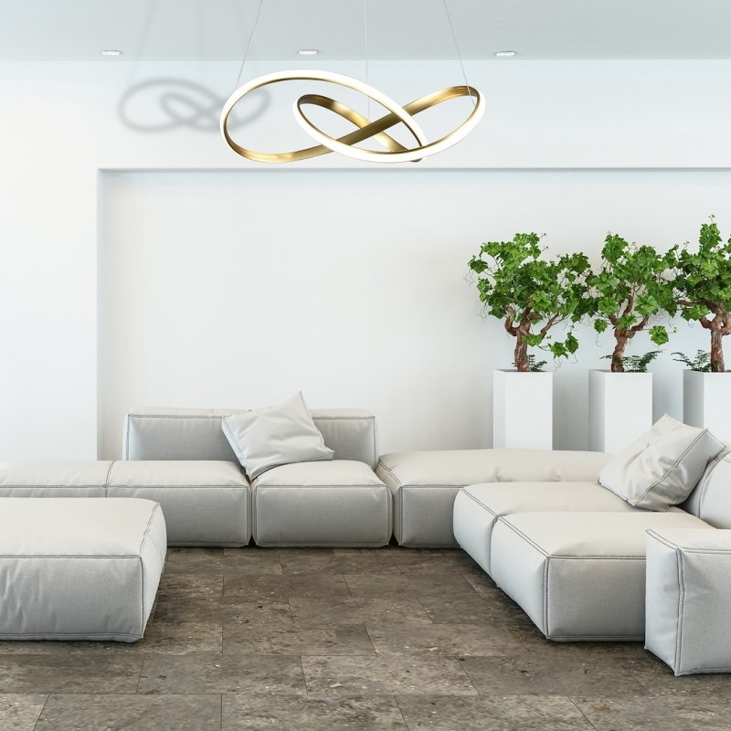 LAMPA WISZĄCA CAPPIO GOLD 36W LED LAMPA WISZĄCA CAPPIO GOLD 36W LED