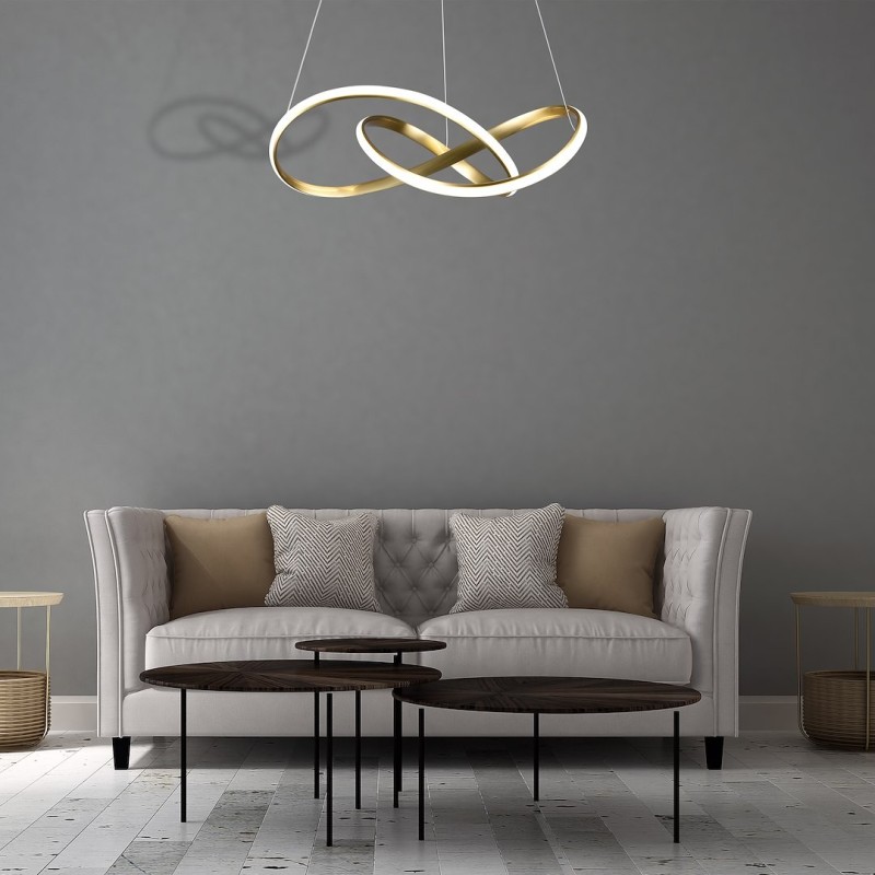 LAMPA WISZĄCA CAPPIO GOLD 36W LED LAMPA WISZĄCA CAPPIO GOLD 36W LED