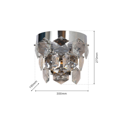 Kinkiet GRACE CHROME 2xE14 Kinkiet GRACE CHROME 2xE14