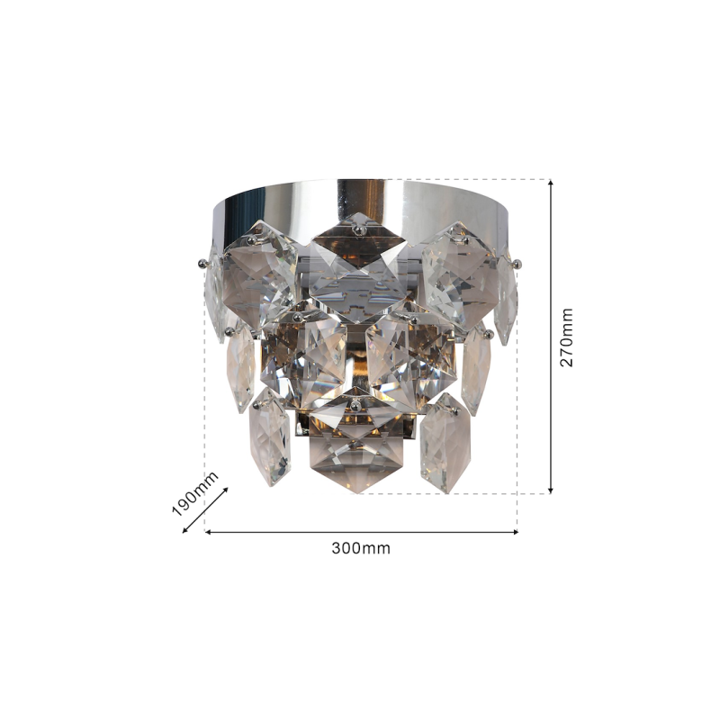 Kinkiet GRACE CHROME 2xE14 Kinkiet GRACE CHROME 2xE14