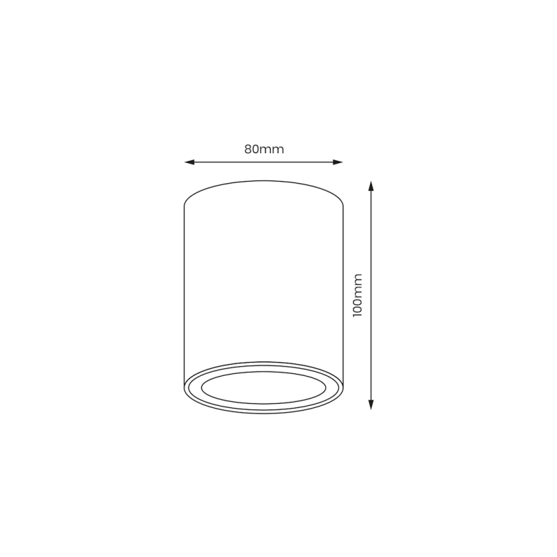 Spot Bima Round White 1xGU10 Spot Bima Round White 1xGU10