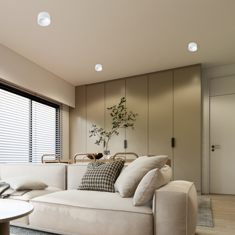 Bali Round White Recessed Fixture Bali Round White Recessed Fixture