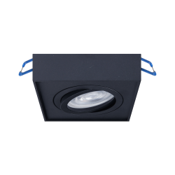 Nusa Square Black Recessed Frame