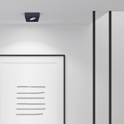Nusa Square Black Recessed Frame Nusa Square Black Recessed Frame