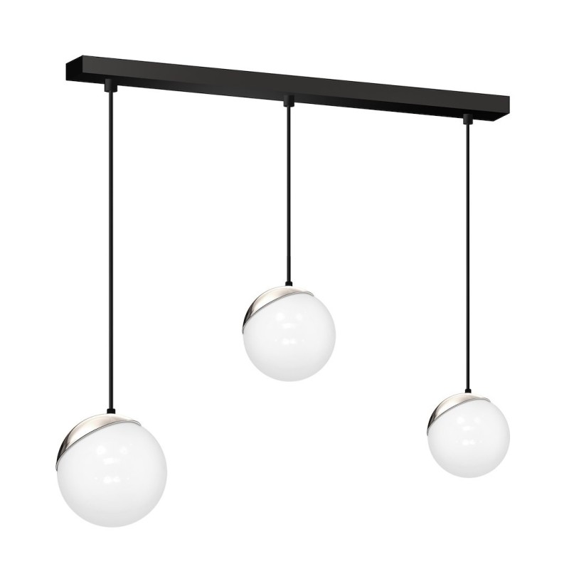 Lampa wisząca SFERA BLACK/CHROME 3xE14 Lampa wisząca SFERA BLACK/CHROME 3xE14