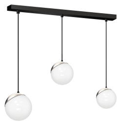 Lampa wisząca SFERA BLACK/CHROME 3xE14 Lampa wisząca SFERA BLACK/CHROME 3xE14