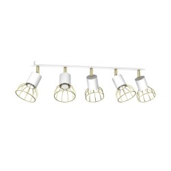 Lampa sufitowa Dante 5x mini GU10 Biały / Złoty
