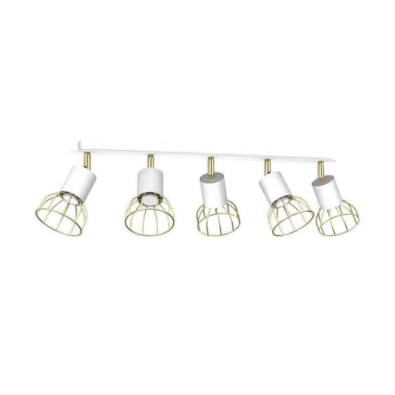 Lampa sufitowa Dante 5x mini GU10 Biały / Złoty