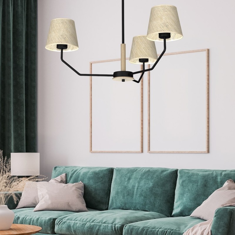 Lampa wisząca ETNA Black 3xE27 Lampa wisząca ETNA Black 3xE27