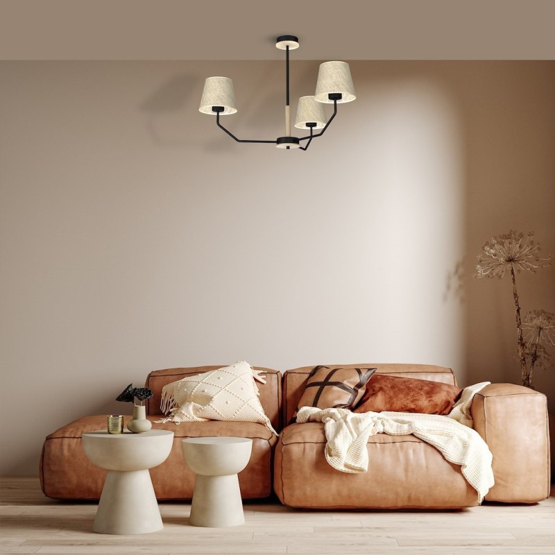 Lampa wisząca ETNA Black 3xE27 Lampa wisząca ETNA Black 3xE27
