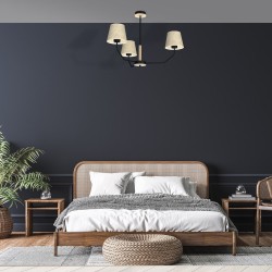 Lampa wisząca ETNA Black 3xE27 Lampa wisząca ETNA Black 3xE27