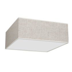Ceiling lamp LINO WHITE / LINEN 3xE27