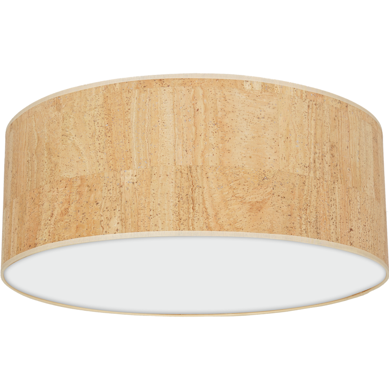 Lampa sufitowa Cork 3xE27 Ø50cm Biały / Korek Lampa sufitowa Cork 3xE27 Ø50cm Biały / Korek