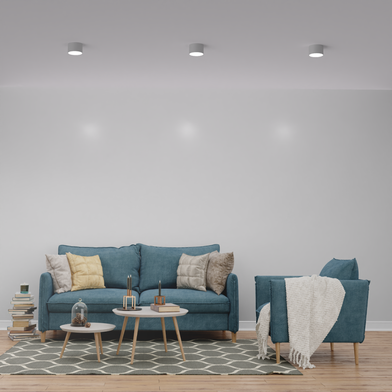 Lampa sufitowa Dixie 1xGX53 Biały Lampa sufitowa Dixie 1xGX53 Biały