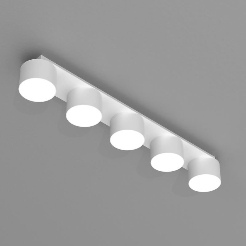 Lampa sufitowa Dixie 5xGX53 Biały Lampa sufitowa Dixie 5xGX53 Biały