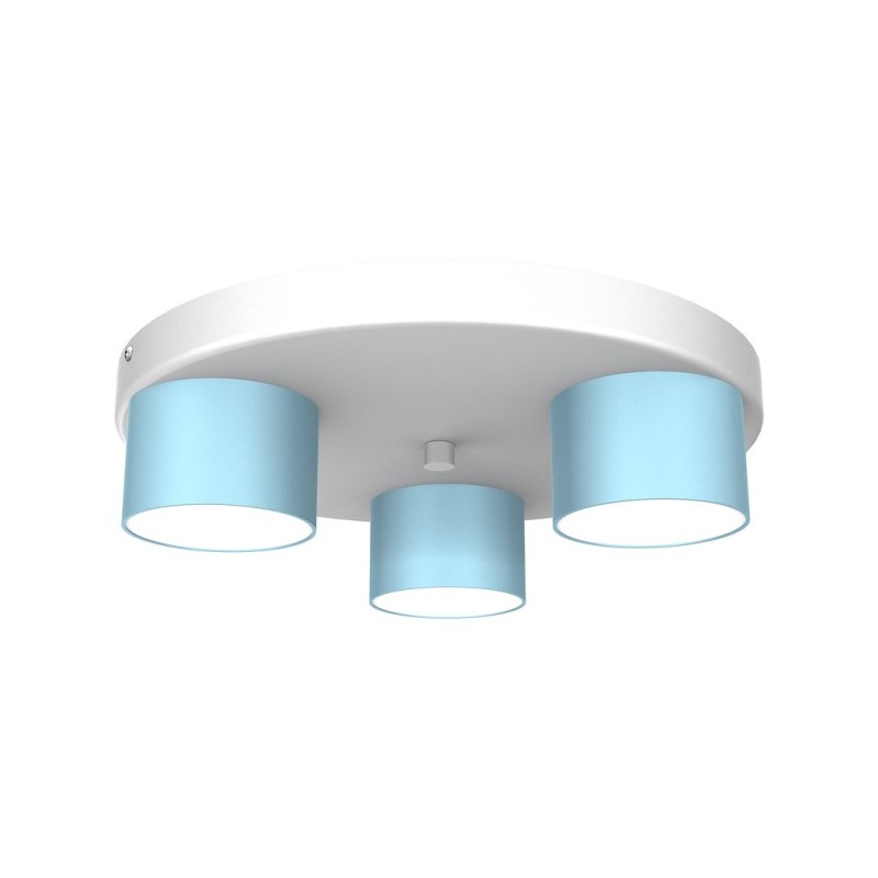 Lampa sufitowa Dixie 3xGX53 Niebieski / Biały Lampa sufitowa Dixie 3xGX53 Niebieski / Biały