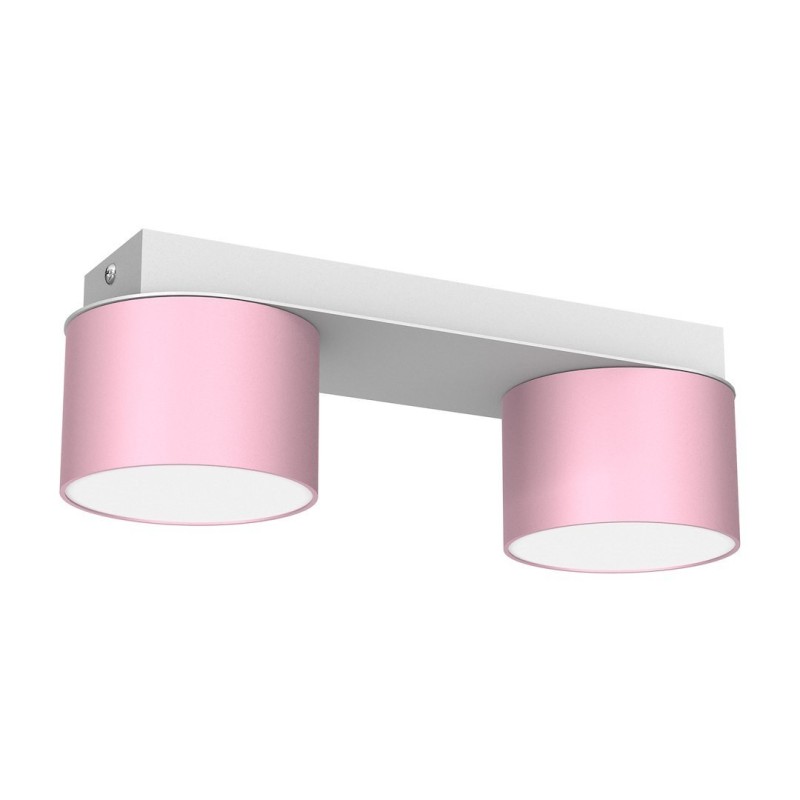 Lampa sufitowa Dixie 2xGX53 Różowy/Biały Lampa sufitowa Dixie 2xGX53 Różowy/Biały