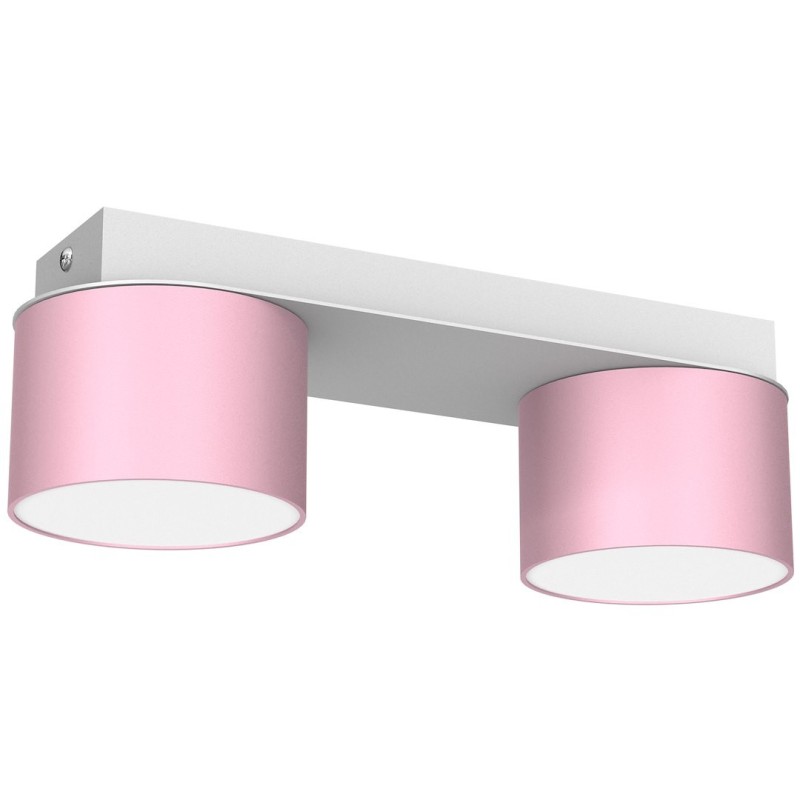 Lampa sufitowa Dixie 2xGX53 Różowy/Biały Lampa sufitowa Dixie 2xGX53 Różowy/Biały