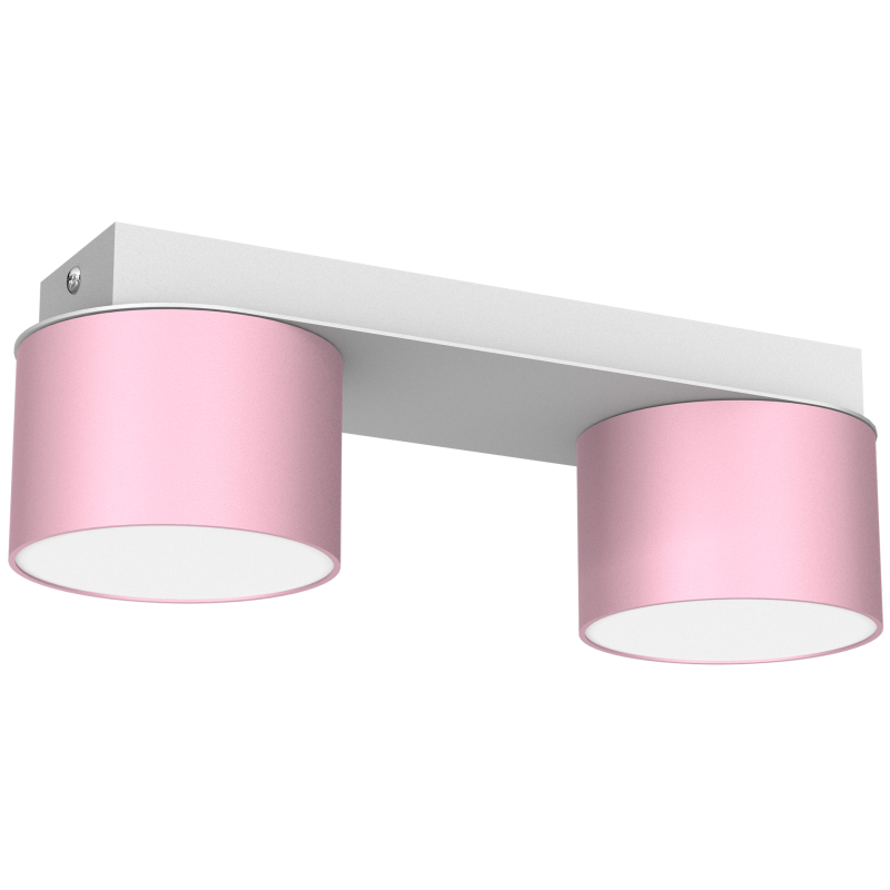 Lampa sufitowa Dixie 2xGX53 Różowy/Biały Lampa sufitowa Dixie 2xGX53 Różowy/Biały