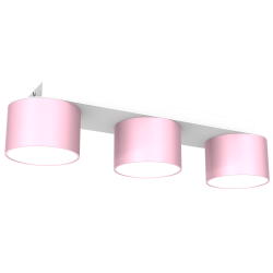 Lampa sufitowa Dixie 3xGX53 Różowy/Biały Lampa sufitowa Dixie 3xGX53 Różowy/Biały