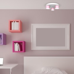 Lampa sufitowa Dixie 3xGX53 Różowy/Biały Lampa sufitowa Dixie 3xGX53 Różowy/Biały