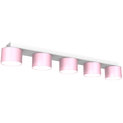Lampa sufitowa Dixie 5xGX53 Różowy/Biały Lampa sufitowa Dixie 5xGX53 Różowy/Biały