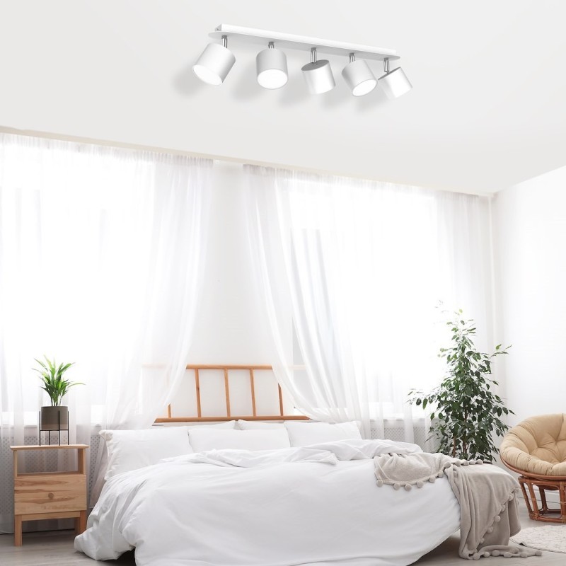 Lampa sufitowa Dixie 5xGX53 Biały Lampa sufitowa Dixie 5xGX53 Biały