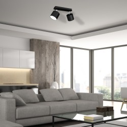 Lampa sufitowa DIXIE BLACK 2xGX53 Lampa sufitowa DIXIE BLACK 2xGX53