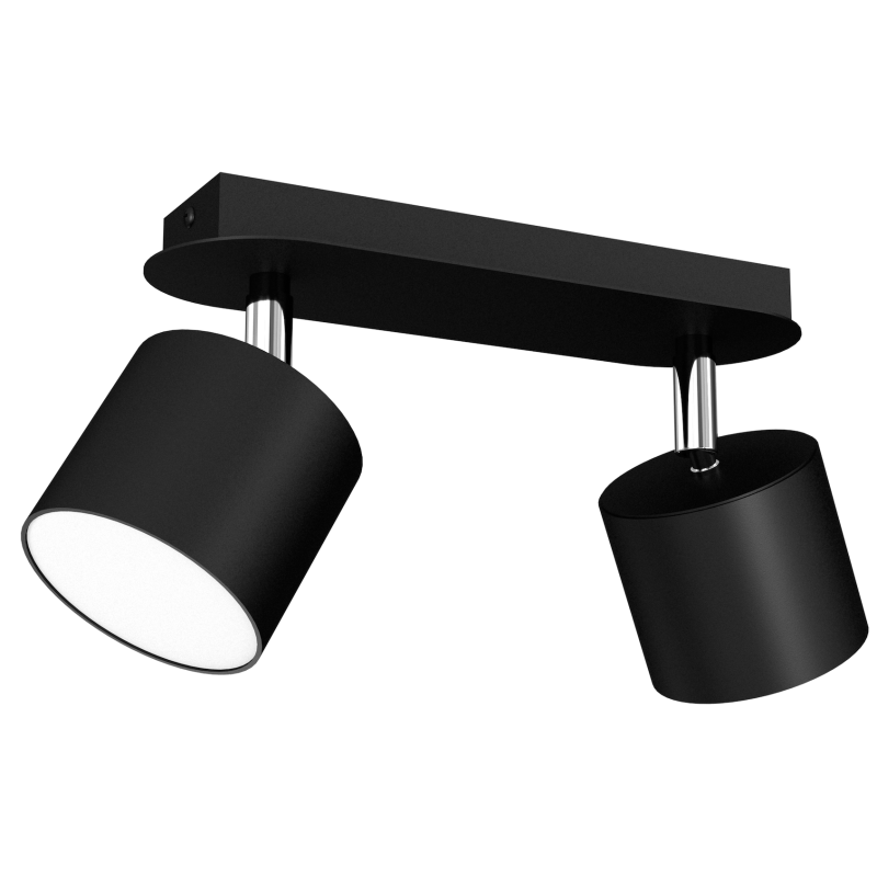 Lampa sufitowa DIXIE BLACK 2xGX53 Lampa sufitowa DIXIE BLACK 2xGX53